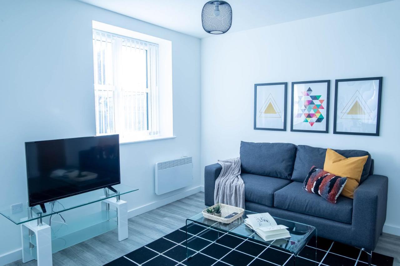 Luxury Apartments Available Next To Train Station - The Wallgate Apartments Wigan - Free Parking Eksteriør billede