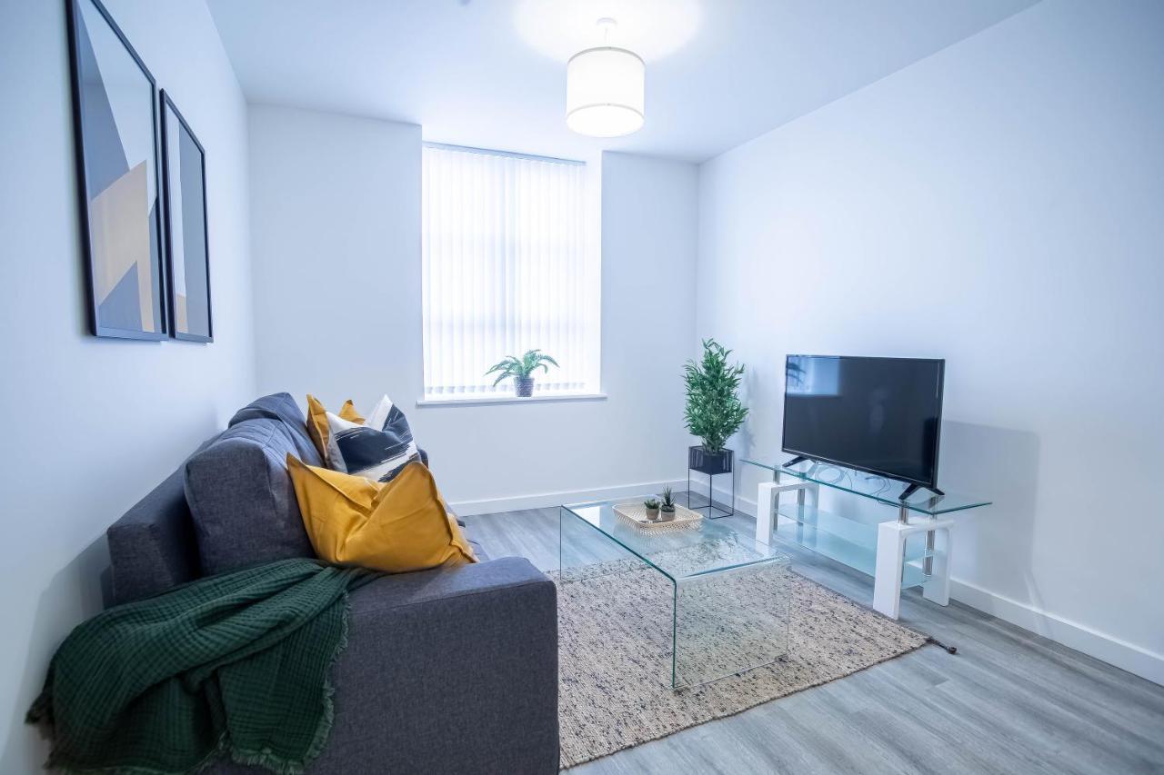 Luxury Apartments Available Next To Train Station - The Wallgate Apartments Wigan - Free Parking Eksteriør billede