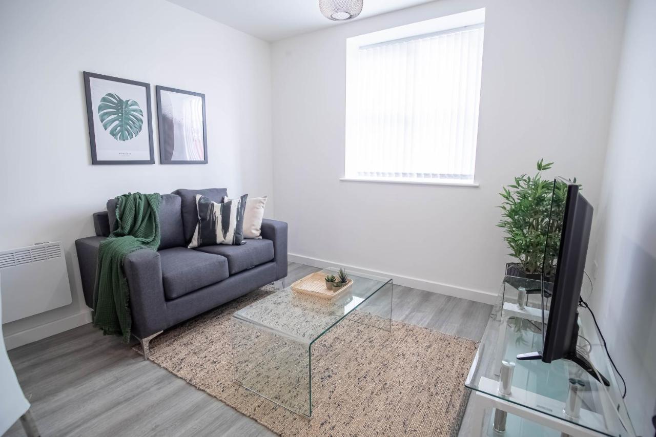 Luxury Apartments Available Next To Train Station - The Wallgate Apartments Wigan - Free Parking Eksteriør billede