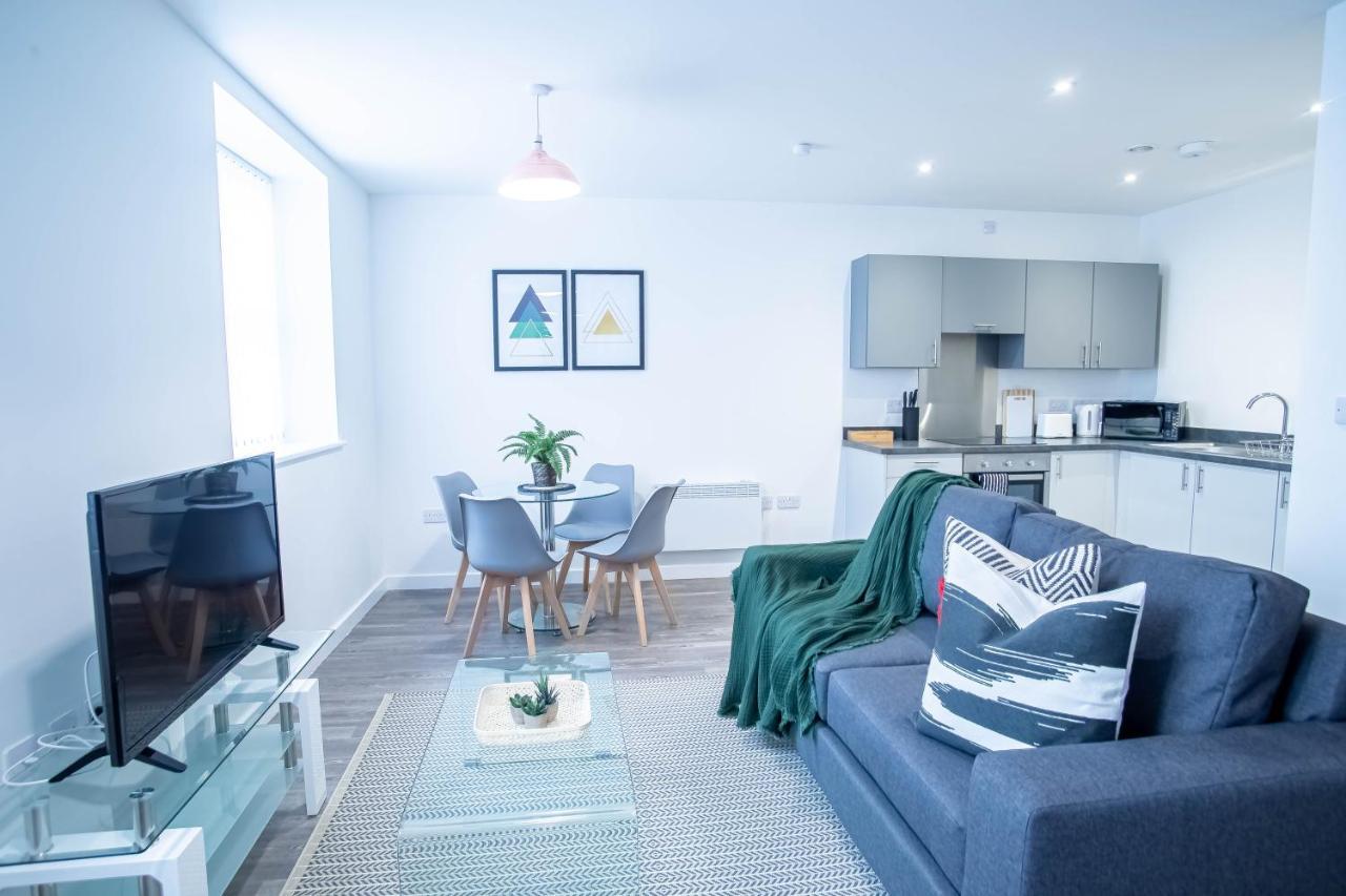 Luxury Apartments Available Next To Train Station - The Wallgate Apartments Wigan - Free Parking Eksteriør billede
